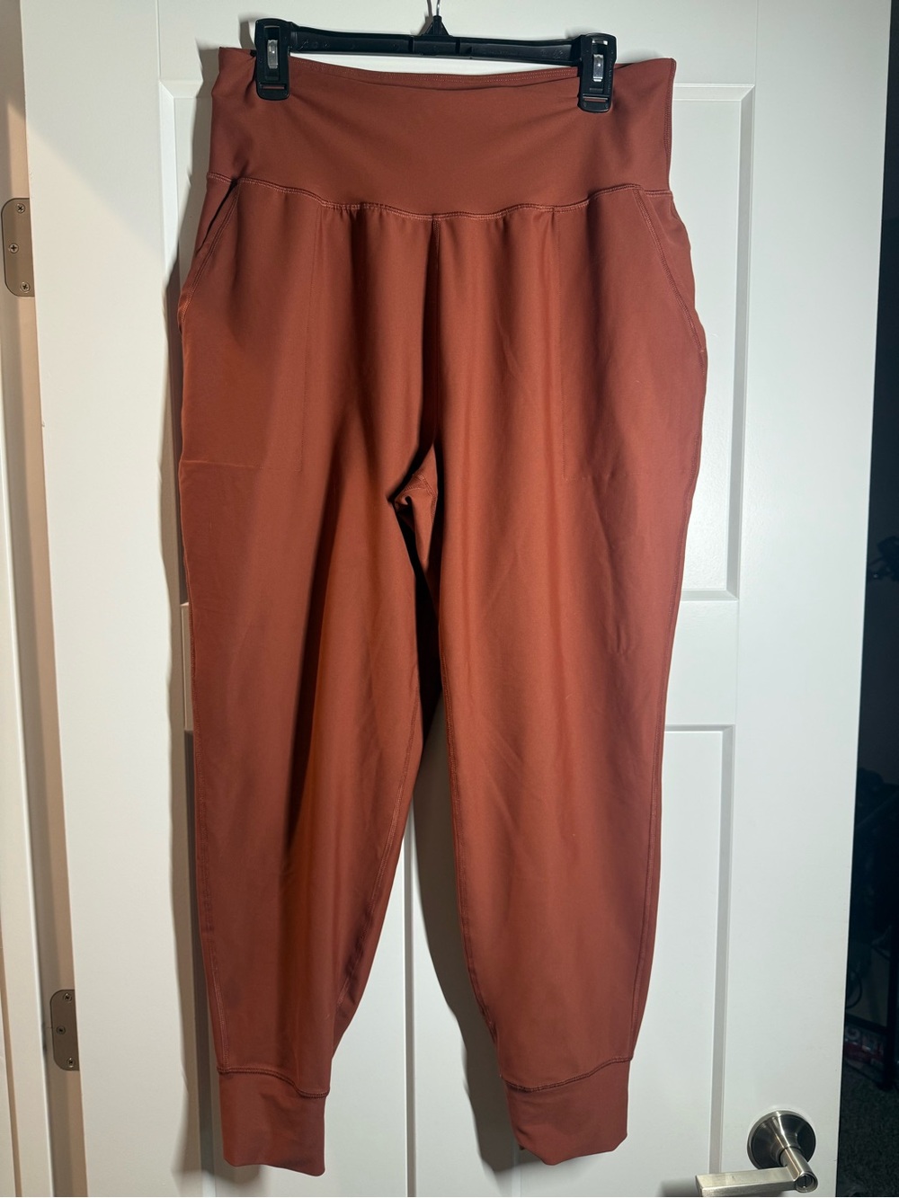 Old Navy High-Rise Rust Jogger Pants for Women